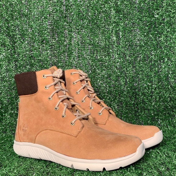 New Timberland Boltero Wheat Nubuck Women Boots - Picture 3 of 5